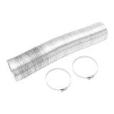 10.5cm x 7.6m Flexible Aluminium Air Duct – Dryer & HVAC Vent Hose