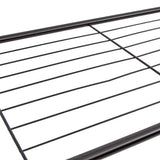 Double Clothes Rack Metal Garment Rail 80x154cm Heavy Duty Hanging Shelf Storage Organiser - Extra Image