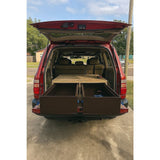 2 x 125kg Heavy Duty Locking Drawer Slides Industrial Drawer Runners Pair for Tool Storage - Side View