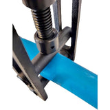 Squeeze Off Tool for 0–32mm MDPE Plastic Pipe – Water Plumbing Clamp & Stop - Top-Down View