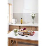 Bamboo Cutting Board Set with Graters and Containers Food Prep Station for Kitchen Organisation