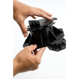 12 Pack Adjustable Deck Support Pedestals – Deck Foundation Bases - Rear View