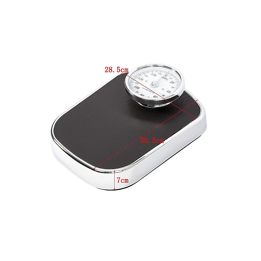 Medical Style Bathroom Scales Large Analogue Dial Heavy Duty Mechanical Scale for Home Use