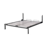 Double DIY Wall Bed Hardware Kit with Black handle – Frame & Mechanism for Custom Build - 45-Degree Angle