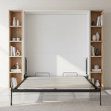 Double DIY Wall Bed Hardware Kit with Gold handle – Frame & Mechanism for Custom Build