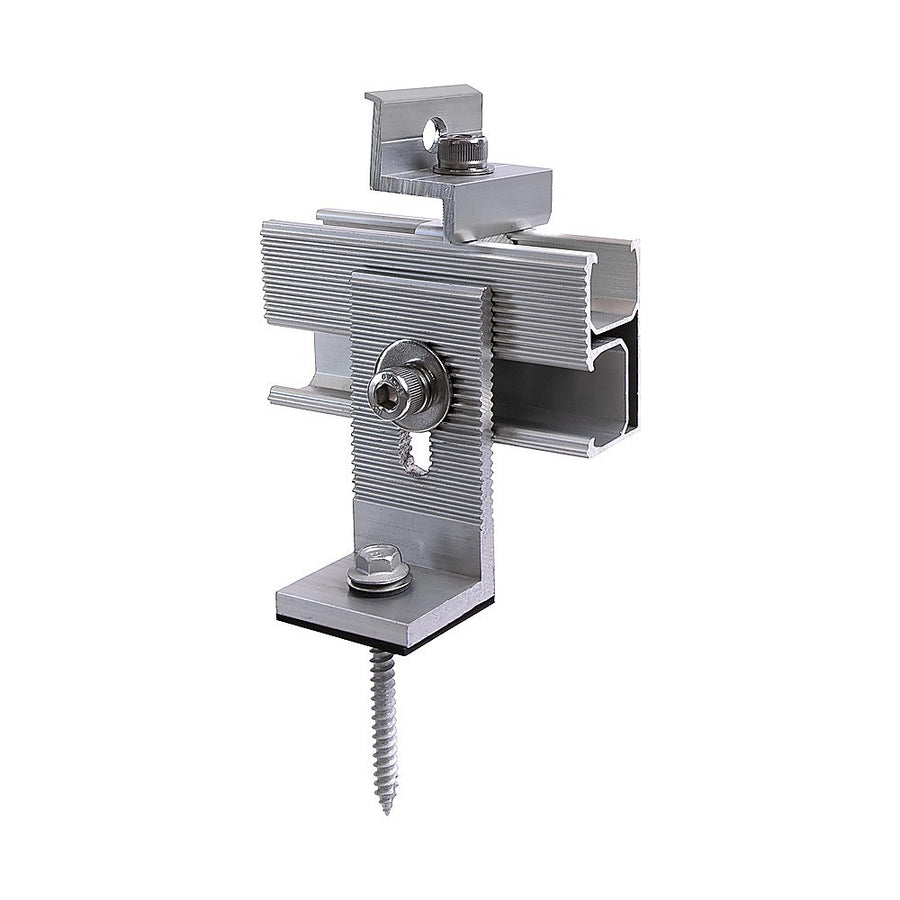 Solar Panel Roof Mount Kit – Universal Clamps & Brackets Set for Secure Solar Installation