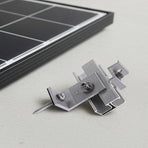 Solar Panel Roof Mount Kit – Universal Clamps & Brackets Set for Secure Solar Installation