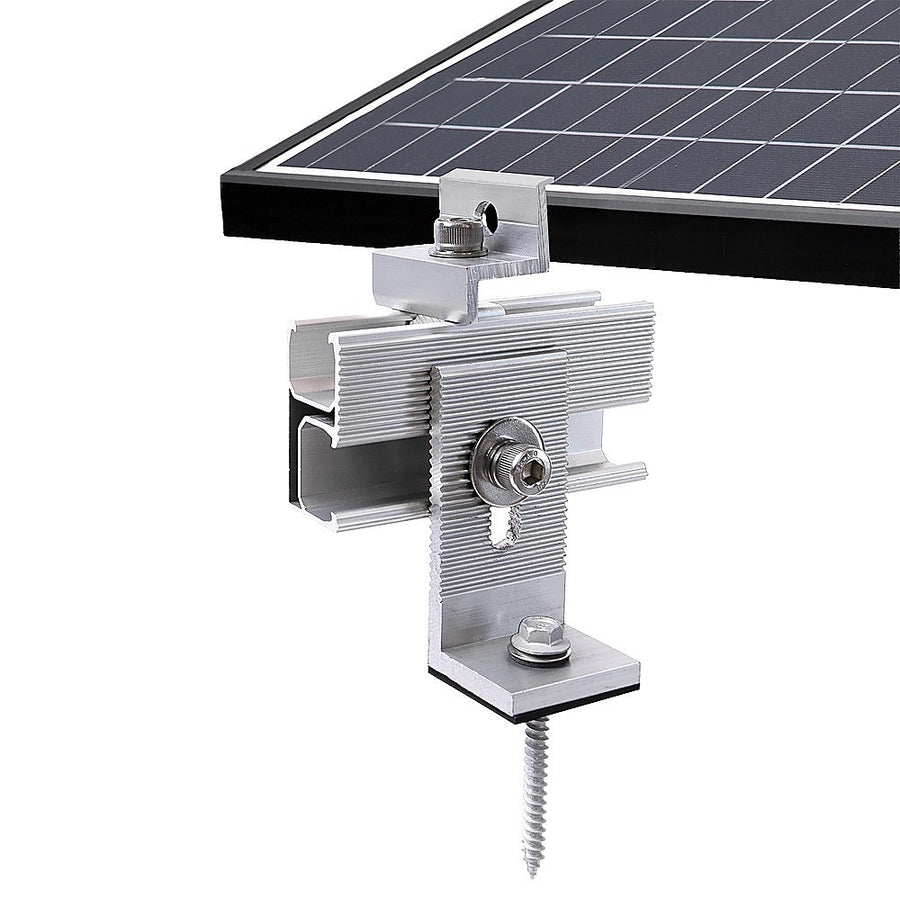 Solar Panel Roof Mount Kit – Universal Clamps & Brackets Set for Secure Solar Installation