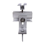 Solar Panel Roof Mount Kit – Universal Clamps & Brackets Set for Secure Solar Installation - Low Angle