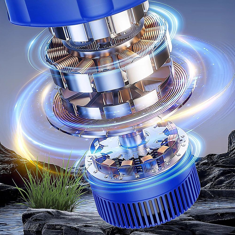 Large Floating Pond Fountain Pump – Outdoor Water Feature & Aerator