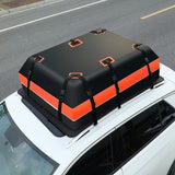 600L Car Roof Bag Cargo Carrier – Large Waterproof Rooftop Luggage Rack Storage - Top-Down View