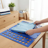 Adult Clothes Folder Organiser – Easy Fold Laundry Board for T-Shirts, Jumpers & Tops - Close-Up Angle