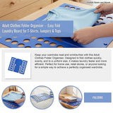 Adult Clothes Folder Organiser – Easy Fold Laundry Board for T-Shirts, Jumpers & Tops - Extra Image