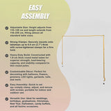 Table Arch Stand with Clamps – Wedding & Birthday Party Balloon Decoration Frame - 45-Degree Angle