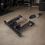 Indoor Bicycle Trainer – Magnetic Stationary Bike Stand for Home Fitness Workouts - Side View