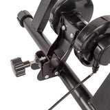 Indoor Bicycle Trainer – Magnetic Stationary Bike Stand for Home Fitness Workouts - Low Angle