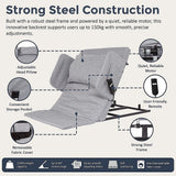 Electric Adjustable Bed Backrest – Power Lift Support with Remote for Sitting & Comfort