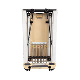 Folding Pilates Reformer Machine – Home Workout Bed for Full Body Fitness Training