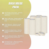 72 x White Masking Tape Rolls – 24mm x 50m Painters Adhesive Tape for Painting - Extra Image