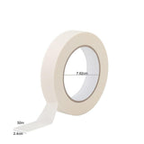 72 x White Masking Tape Rolls – 24mm x 50m Painters Adhesive Tape for Painting - Extra Image