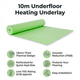 10m Underfloor Heating Underlay – For Laminate, Timber & Vinyl Flooring - Extra Image