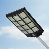 1152 Solar LED Street Light – Commercial Outdoor Garden Motion Sensor Flood Lamp - Low Angle