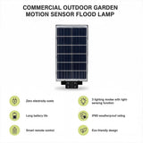 1152 Solar LED Street Light – Commercial Outdoor Garden Motion Sensor Flood Lamp - Extra Image