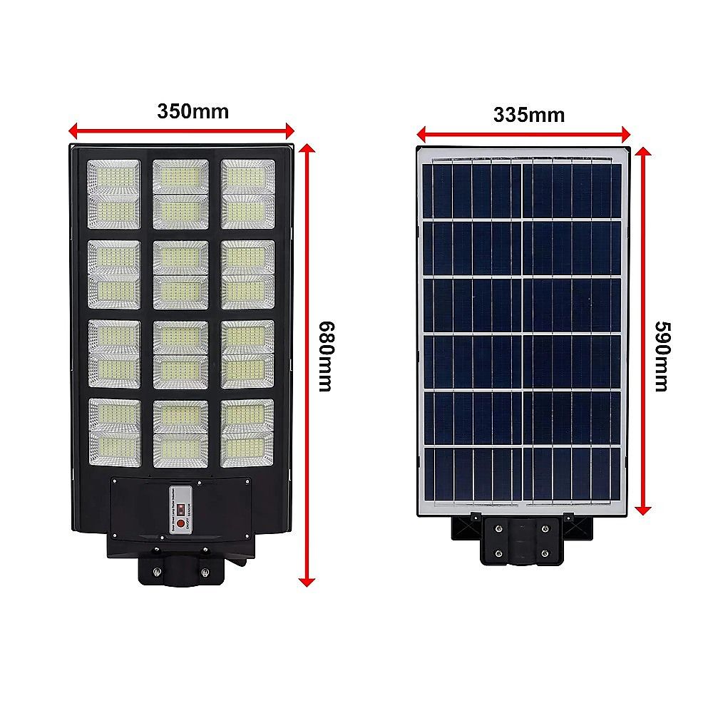 1152 Solar LED Street Light – Commercial Outdoor Garden Motion Sensor Flood Lamp