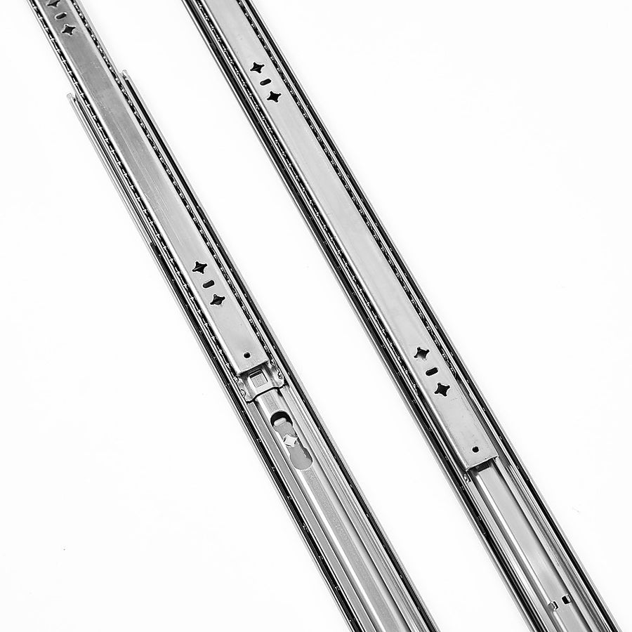 100cm Drawer Runners Pair – Heavy Duty 100kg Locking Slide Rails