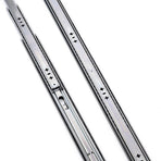 80cm Drawer Runners Pair – Heavy Duty 100kg Locking Slide Rails