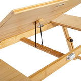 Folding Laptop Bed Table – Portable Rectangular Desk for Bedroom & Home Workstation