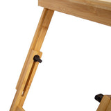 Folding Laptop Bed Table – Portable Rectangular Desk for Bedroom & Home Workstation - Extra Image