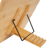 Adjustable Reading & Laptop Stand – Multi-Angle Bookstand for Study, Art & Work - Low Angle