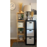 5 Tier Bookshelf Storage Bookcase Shelving Unit for Home Office