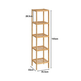 5 Tier Bookshelf Storage Bookcase Shelving Unit for Home Office - Extra Image