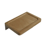 Toilet Paper Holder with Shelf Wall Mounted Bathroom Storage - Top-Down View