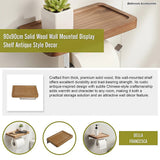 Toilet Paper Holder with Shelf Wall Mounted Bathroom Storage - Extra Image