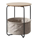 Modern Bedside Table Nightstand Storage for Bedroom or Living Room