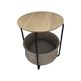 Modern Bedside Table Nightstand Storage for Bedroom or Living Room - Extra Image