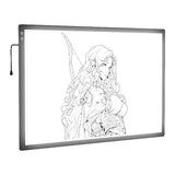 A1 LED Light Box for Drawing, Calligraphy & Tracing Artists Pad - Low Angle