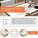 A1 LED Light Box for Drawing, Calligraphy & Tracing Artists Pad
