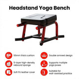 Headstand Yoga Bench with Padded Support for Inversion Training