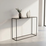 Modern Console Table for Entryway Hallway Living Room Storage - Side View