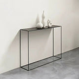 Modern Console Table for Entryway Hallway Living Room Storage - 45-Degree Angle