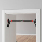 Portable Chin Up Bar Pull Up Doorway Anti-Slip Home Workout Fitness - Front View