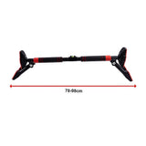 Portable Chin Up Bar Pull Up Doorway Anti-Slip Home Workout Fitness - Low Angle