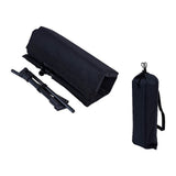 Folding Camping Beach Chair with Back Support Lightweight Travel - Side View