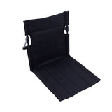 Folding Camping Beach Chair with Back Support Lightweight Travel - 45-Degree Angle