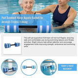 Pool Dumbbell Water Aquatic Barbell for Aerobics Fitness Training