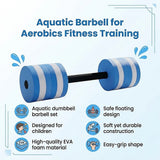 Pool Dumbbell Water Aquatic Barbell for Aerobics Fitness Training - Extra Image